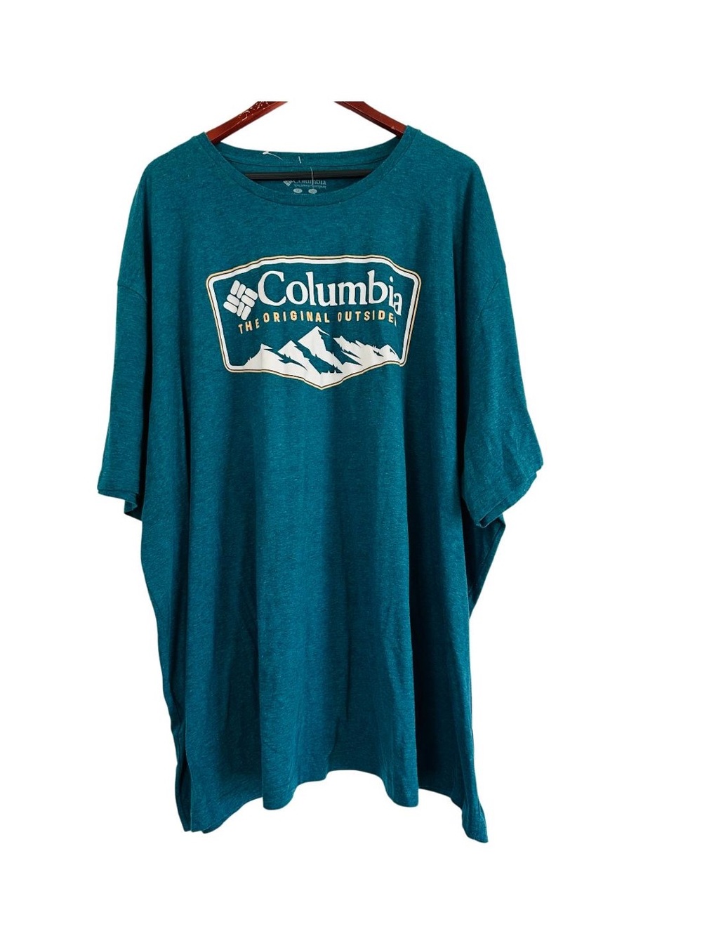 Columbia Men’s Hiking Sports T shirt Graphic Short Sleeve size 5X